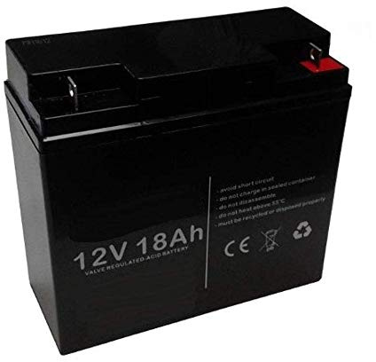 BATTERIA RICARICABILE AL PIOMBO 12V 18AH ANTIFURTO GRUPPO CONTINUITA 18 UL18-12