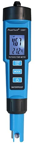PeakTech 5307 – 4 in 1 PH-Meter in Stiftform für PH/EC/TDS/TEMP