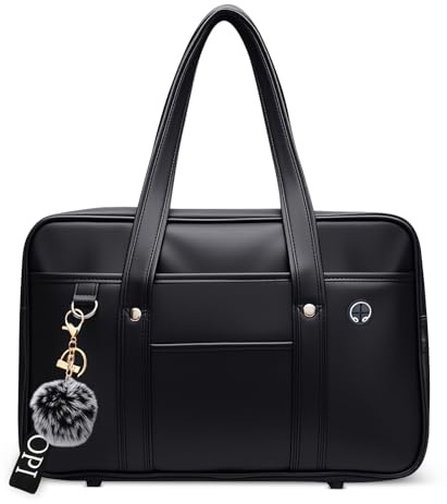 DIRRONA Borsa a Spalla Donna in Pelle PU - Borsa Elegante Stile Accademico per Lavoro, Studio e Uso Quotidiano Nero Classico