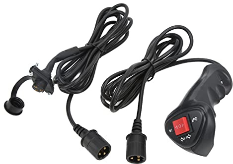 Kit Telecomando per Telecomando Manuale con Cavo per Verricello, Interruttore per Telecomando per Verricello Elettrico Portatile Universale per Fuoristrada