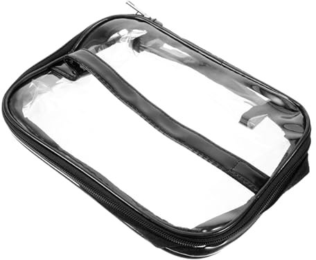 HOMSFOU Wasserdichter Kulturbeutel Lunchbox-behälter Reise-kosmetiktasche Lunchtasche Transparente Lunchbox-tasche Bento-lunchbox Lunch-einkaufstasche Pvc Bento-tasche Camping Fitness