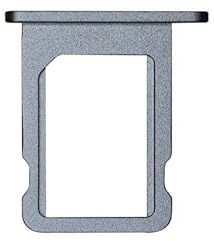 SIM Card Tray Halter Slot Adapter Ersatz Kompatibel mit iPad Pro 11 2022/12.9 2022 6th Gen Grau