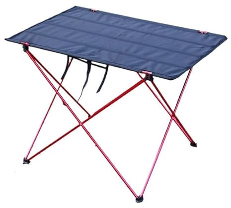 LXYDPZ Tragbarer Campingtisch, Leichter Klapptisch, tragbarer Campingtisch mit Netzschicht (Größe: 76 x 56 x 52 cm-03) (76 x 56 x 52 cm)