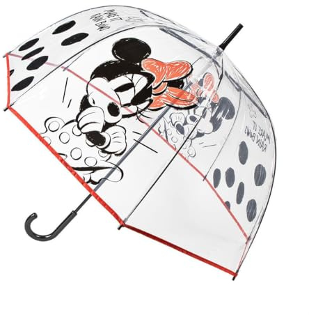 CERDÁ LIFE'S LITTLE MOMENTS Handregenschirm für Erwachsene, Minnie, bunt, M