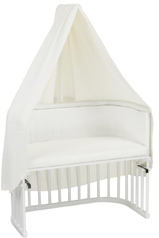 babybay Himmel Waffelpiqué für Mobilehalterung passend für alle Modelle bis 96 cm Länge, Ivory