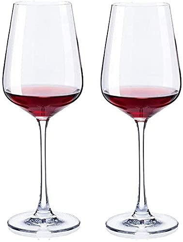 JLBopqaz Copas de Vino Tinto, Copas Grandes para Vino Tinto, Juego de 2 Copas de Vino, 650 ml (Color: B) (A) (B)