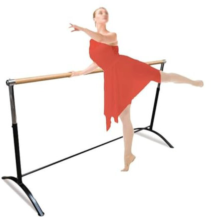 GLJTUO An Der Wand Montiertes Traditionelles Ballettstangensystem Und Tragbare Freistehende Ballettstange, Stretch-/Tanzstange Für Tanzgeräte Zum Trainieren Zu Hause, Höhenvers,