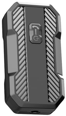 Récepteur Audio sans Fil pour Voiture Émetteur Récepteur 2-en-1 | Adaptateur pour Casque Filaire pour Appels Mains Libres Lecture de Musique Casques Filaires Haut-Parleurs et le en Voiture
