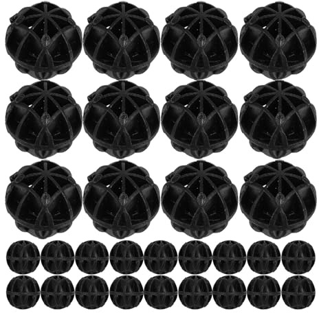 Toddmomy 150pcs Bio Balls Sponge for Aquarium Bio Filter Aquarium Media Fish Tank Sphere Filter for Freshwater Material