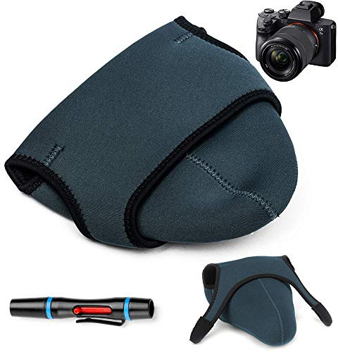 Fotover Kameratasche,weiches Neopren Reise tragen Schutzkameratasche Kompatibel mit Canon Nikon Sony Panasonic Pentax Olympus Fujifilm DSLR Kameras