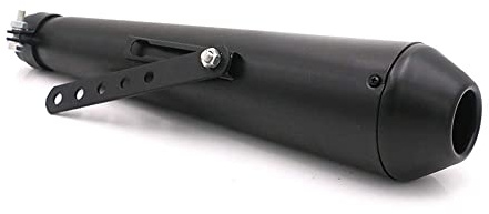 Motorcykel avgassystem universellt halkskydd på 1,5–2 tum inlopp, avgassystem, motorcykel, avgasrör, slip-on för Dirt Bike Street Bike Scooter (stil A)