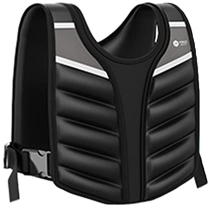 GNBOW Gewichtswesten Gewichtsweste Gewichtsweste Gewichtsweste for Männer Krafttraining Gewichtsweste 10 Pfund / 15 Pfund / 20 Pfund (Color : Schwarz, S : 20 lbs)