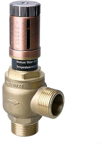 HpLive Watts, valvola a sovracorrente a pressione differenziale per riscaldamento a pavimento, pompa di calore