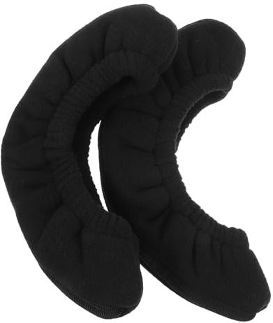WESIEVYA Eislaufschuh Schoner Weich Elastisch Blade Cover Schutzbezug Für Kufen Eiskunstlauf Hockey Guard Schwarz
