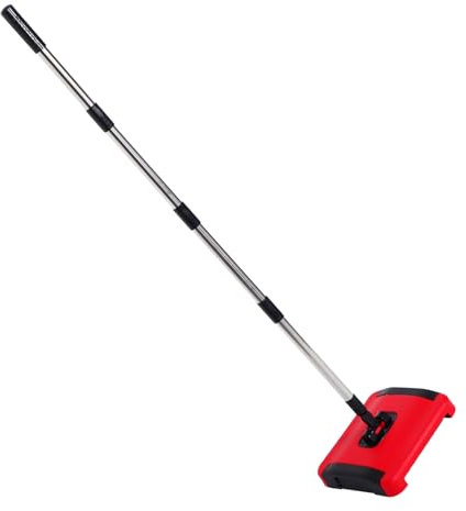 GALPADA Scopa Manuale Per Tappeti e Pavimenti Aspirapolvere Non Elettrico Portatile Per Pulizia e Efficiente