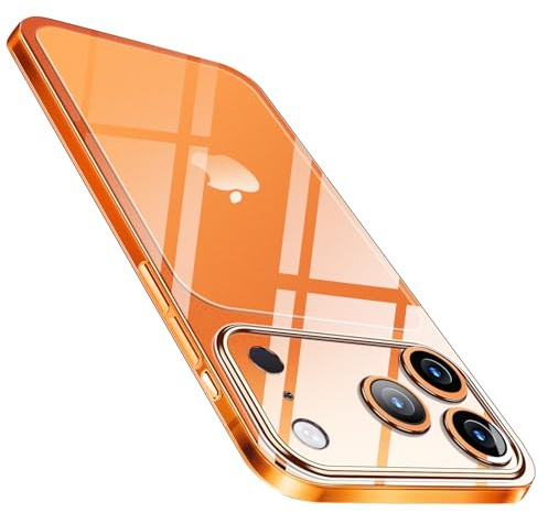 Purluct for iPhone 17 Pro Max Slim Case,Paper-Thin Transparent Finish Skin Back Case [Non Yellowing] Ultra Protective Cover with Camera Protection 6.9 Inch (Clear)