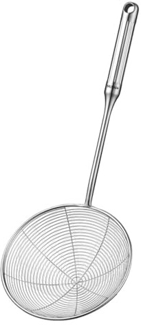 Pitycbo Mestolo Scolapasta con Manico per Friggere in Cucina Cucchiaio Scolapasta Multifunzionale