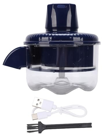 HUSHUI Pelapatate Elettrico, Sbucciatore Automatico di Frutta e Verdura per Uso Domestico, Utensile da Senza Fili (Blu)