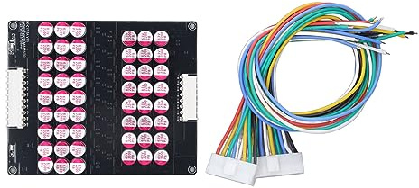 Placa ecualizadora de batería Gearwell, equilibrador de celdas de litio, placa de transferencia de energía activa 13 17S 1,8 4,5 V 5A para paquete de batería