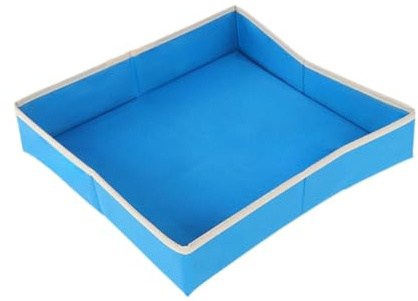Sharplace Bac à sable pour enfants, plateau de jeu sensoriel pliable, portable et réutilisable en tissu non tissé