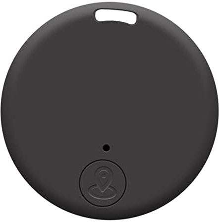 Yunmeryker Bluetooth Buscador de Llaves GPS Localizador Inteligente Antiextravio Material PC Adecuado para Coches Oficinas y Mascotas, Negro