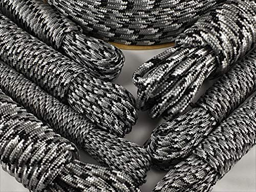 ANBP Moro Camouflage Seil Winter/Grau Polypropylenseil 5mm / 90m (0,26€/m)