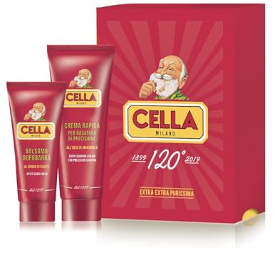 CELLA Rapid Shaving Cream + Aftershave Balm, 300 g