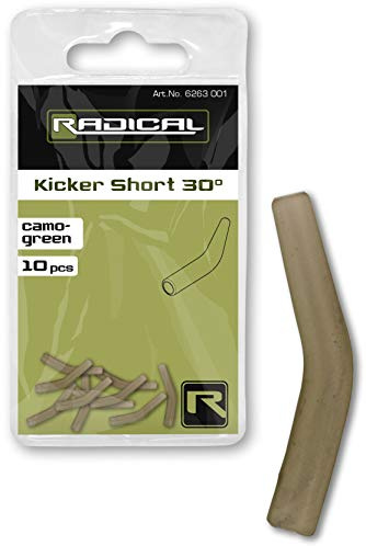 Radical Qualitäts Kicker Short 30 Karpfen Zubehör für Verschiedene Rigs Karpfenangeln, camo-Green