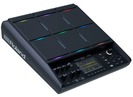 Roland SPD-SX PRO Sampling Pad | Das Sampling Pad Topmodell für Drummer & andere Musiker | 9 Spieloberflächen, 8 externe Trigger-Eingänge, Farbdisplay, anpassbare Pad-LEDs, integrierte Effekte & mehr