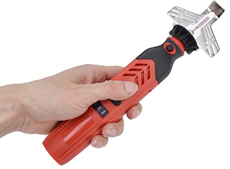Hoopoocolor Kit D'affûtage de Scie À Chaîne Électrique, Ensemble D'outils D'affûtage de Scie À Chaîne Portative, Kit D'affûtage de Scie sans Fil Rechargeable DC 3,6 V pour Lames de Tronçonneuse