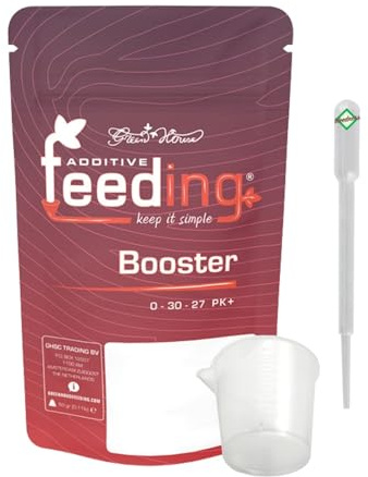 Weedness Green House Feeding Feeding Booster 500 Gramm - NPK Dünger Grow Anbau Indoor Erde Flüssigdünger Organischer Bio