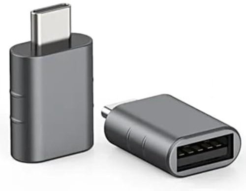 Genérico Adaptador USB C a USB 3.0 [2 Pack] Convertidor Thunderbolt 10Gbps máx, USB-C Macho a USB Hembra Compatible con iPhone 15 Pro MAX iMac 2021 iPad Pro 2021 MacBook Pro 2020, Otros Tipo C