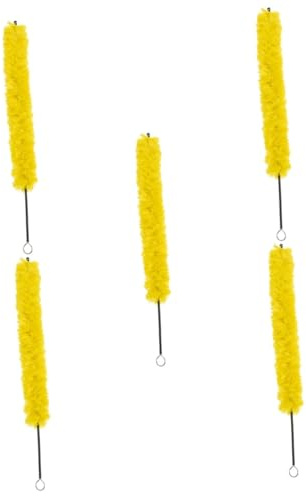 Toyvian 5stücke Flötenreinigungsbürste Baumwolle Lange Für Flöten Und Piccolos Leicht Und Tragbar Für Anfänger Und Professionelle Musiker Effizientes Innenreinigungstool Und