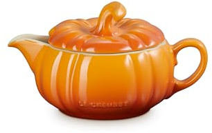 Le Creuset Kürbis, Sauciere, 400 ml, Maronnier, Halloween-Teller, hitzebeständig, kältebeständig, mikrowellen- und ofenfest
