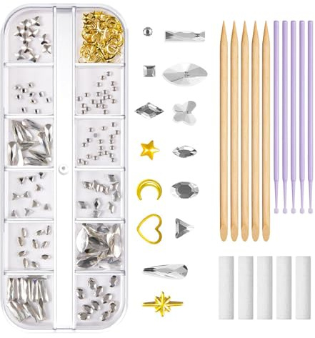 Zahn- -Set, Zahn- -Set, glänzende Zahnschmuck-Edelsteine – künstliche Zähne, Zahndekoration, reflektierender Zahn zum Aussteigen