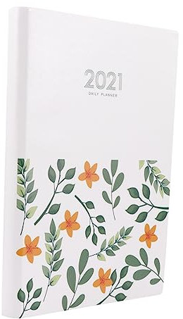 Lurrose Terminplaner 2021 Familienfreundliches Planungsnotizbuch A5-marker für Die Tägliche und Monatliche Planung