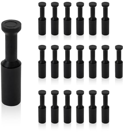 COZERI 20 Stück Schlauchverbinder 6mm OD,Pneumatik steckverbinder Stopfen,Push to Connect Steckerfittings PBT Harz Material, Schnellanschluss Fittings für Pneumatische Systeme und Luftschläuche