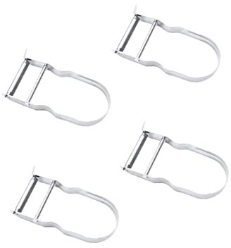 Cabilock 4piezas Cuchillas Doble Acero Inoxidable Rallador Multifuncional Para Papas Verduras Fácil De Limpiar Para Hogar y Comercio