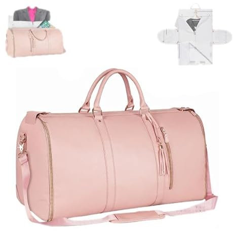GZKDKZB Faltbare Reisetasche Foldy Bag Travller Faltbare Reisetasche Handgepäck Reisetasche Reisetasche Damen Handgepäck Reisetasche für Kleidungsstücke Damen Reisetasche mit Kleidung (Pin
