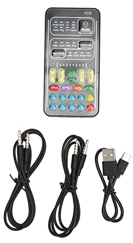 Tragbarer -Stimmenwechsler von ZenithAur, 8 Soundeffekte, multifunktionales Stimmmodulationsgerät für Laptops und Spiele
