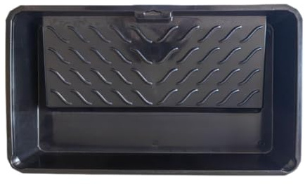 LOVIVER Vassoio per rullo decorativo, vassoio per vernice compatto e robusto per mordente per legno, vernice, mobili, decorazioni per la casa