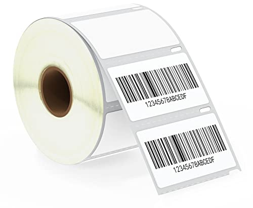 BETCKEY - 1 Rotolo 11354 Etichette Compatibile con DYMO S0722540, 57mm x 32mm, 1000 Etichette Multiuso Utilizzo per LabelWriter 450 4XL NON per 550 o 5XL
