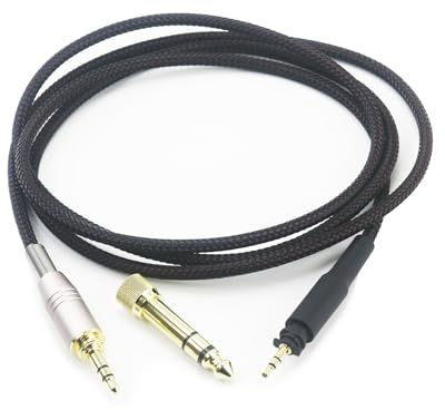 NEOMUSICIA - Cavo di ricambio per cuffie Shure SRH840, SRH940, SRH440, SRH750DJ, cavo audio stereo HIFI, 150 cm