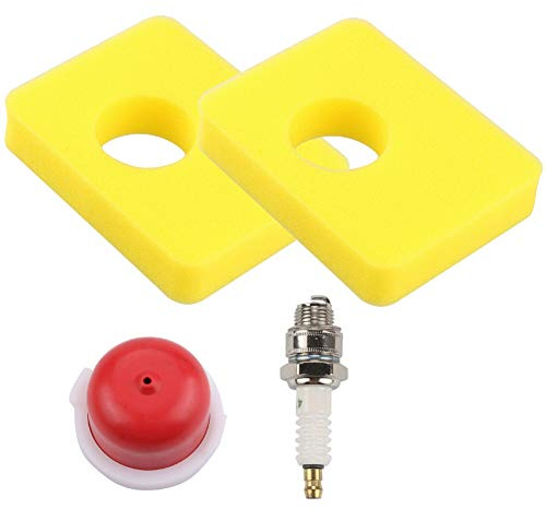 Carkio 799579 Luftfilter 594281 Primerlampe Zündkerze Ersatz für Briggs & Stratton 4248 300e 450e 500e
