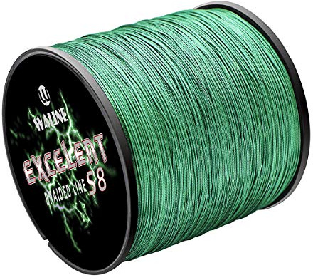 Waline 8 Stränge Super Strong PE Geflochtene Angelschnur 8fach Grün Mehrfarbig 300m 500m Angelschnur 20lb 30lb 40lb 60lb 80lb 8-Way Seefischleine