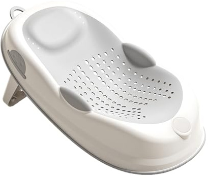 Transat de Bain pour Bébé: Ergonomique et Confortable et sûr Convient aux Bébés de 0 à 6 Mois
