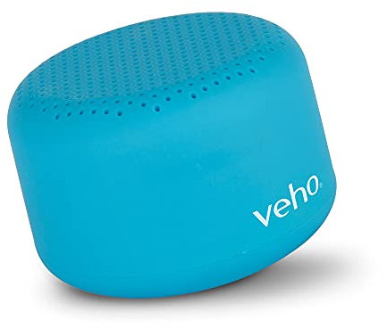 Veho M3 Bluetooth Wireless Speaker | Portable | V5.0 Bluetooth | Travel Speaker | 3.5mm Wired Connectivity | Aqua Blue | (VSS-403-M3-A)