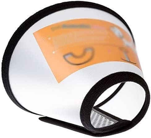 Taicols Collari Protettivi e Coni Collare Protettivo Forma Cono per Cane Gatto Ferita Recupero Guarigione Collare Anti Morso Cono per Animali Domestici Recupero (M Collo: 26-29cm;profondità: 10.5cm)