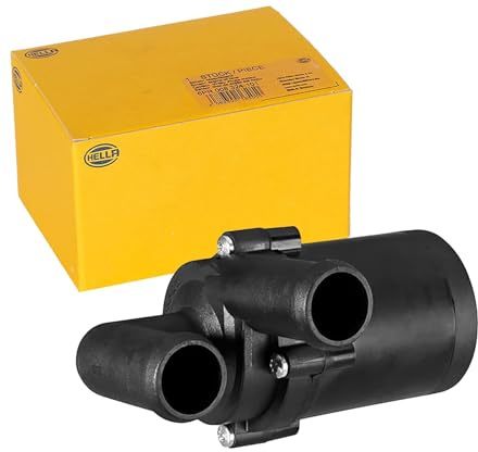 HELLA 8TW 358 304-641 Zusatzwasserpumpe - 12V - elektrisch | Kompatibel mit: SKODA YETI, VW CC B7, JETTA IV, PASSAT B6, PASSAT B6 Variant, PASSAT CC B6, TIGUAN, TIGUAN VAN, TOURAN