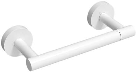 RARXTR Toilettenpapierhalter SUS304 Edelstahl, Doppelpfosten, schwenkbar, Toilettenpapierrollenhalter, Wandmontage, Toilettenpapierhalter für gewerbliche Badezimmer, Wohnmobil, gebürstetes
